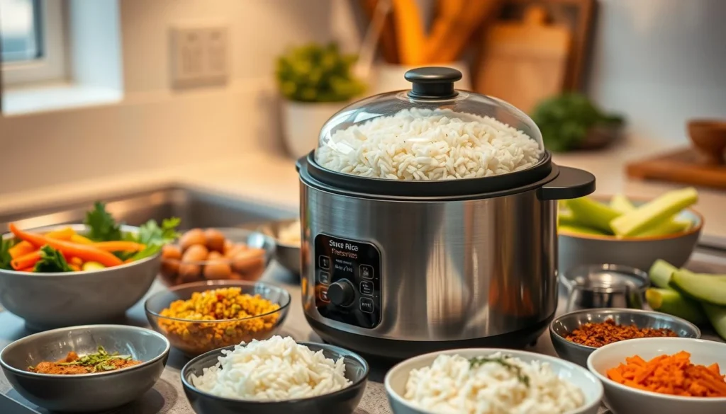 Rice Steamer,What is the difference between a steamer and a rice cooker?,Do rice steamers work?,How to cook rice in a steamer?,Is it better to steam or boil rice?